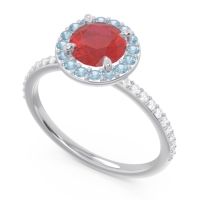 Halo Pave Citraka Ring