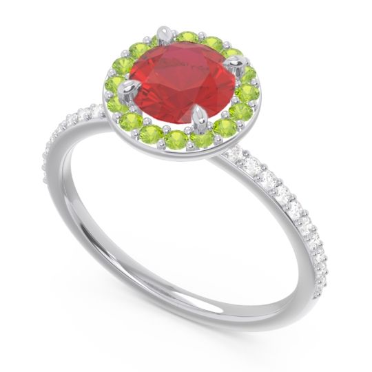 Halo Pave Citraka Ring