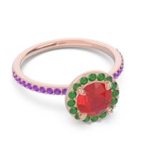 Halo Pave Citraka Ring