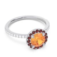 Halo Pave Citraka Ring