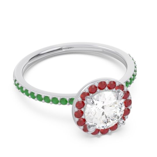 Halo Pave Citraka Ring