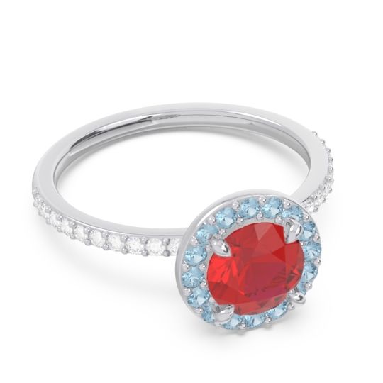 Halo Pave Citraka Ring