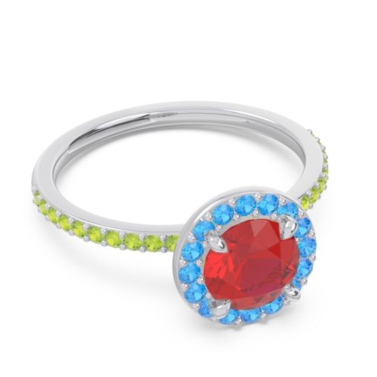 Halo Pave Citraka Ring