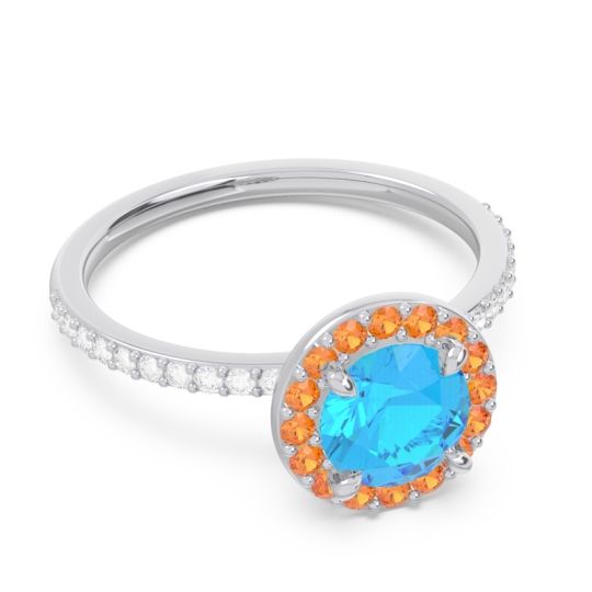 Halo Pave Citraka Ring