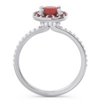 Halo Pave Citraka Ring