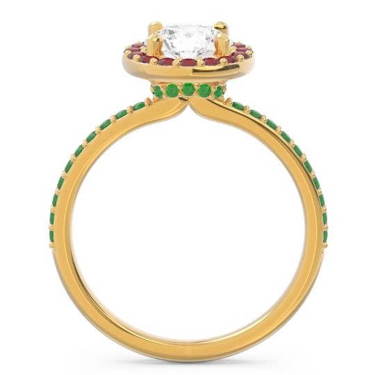 Halo Pave Citraka Ring