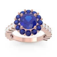 Halo Pave Varida Ring