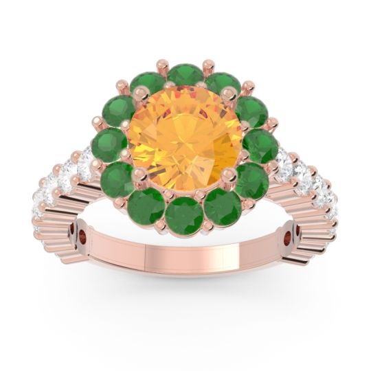 Halo Pave Varida Ring