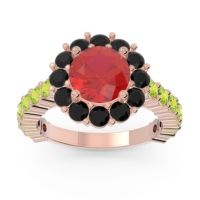 Halo Pave Varida Ring