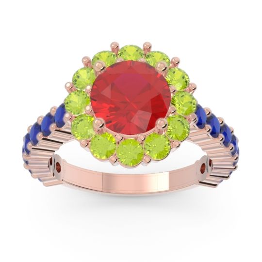 Halo Pave Varida Ring