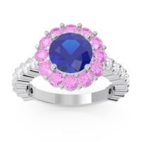 Halo Pave Varida Ring