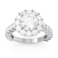 Halo Pave Varida Ring