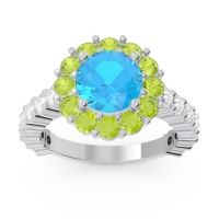 Halo Pave Varida Ring