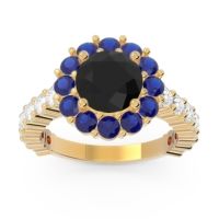 Halo Pave Varida Ring