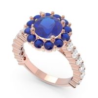 Halo Pave Varida Ring