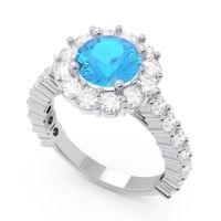 Halo Pave Varida Ring