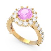 Halo Pave Varida Ring