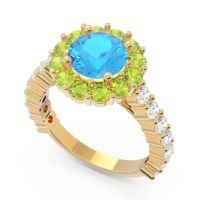 Halo Pave Varida Ring