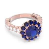 Halo Pave Varida Ring