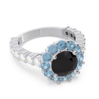 Halo Pave Varida Ring