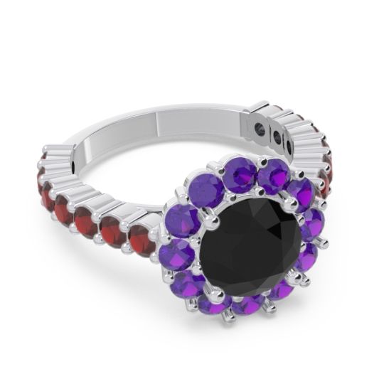 Halo Pave Varida Ring