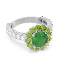 Halo Pave Varida Ring