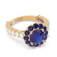 Halo Pave Varida Ring