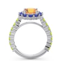 Halo Pave Varida Ring