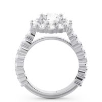 Halo Pave Varida Ring