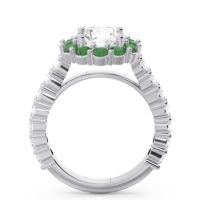 Halo Pave Varida Ring