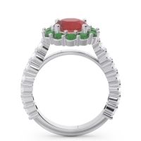 Halo Pave Varida Ring