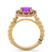 Halo Pave Varida Ring