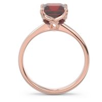 Solitaire Princess Cut Lina Ring