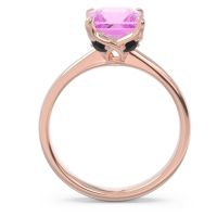 Solitaire Princess Cut Lina Ring