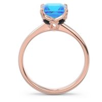 Solitaire Princess Cut Lina Ring