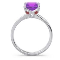 Solitaire Princess Cut Lina Ring