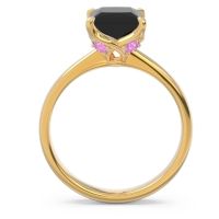 Solitaire Princess Cut Lina Ring