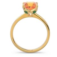 Solitaire Princess Cut Lina Ring