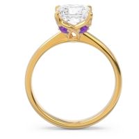 Solitaire Princess Cut Lina Ring