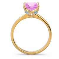 Solitaire Princess Cut Lina Ring
