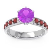 Six Prong Pave Hara Ring