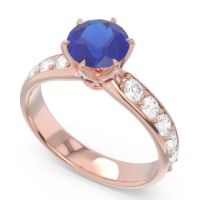 Six Prong Pave Hara Ring