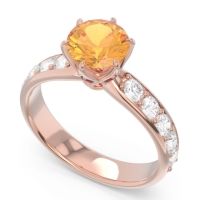 Six Prong Pave Hara Ring