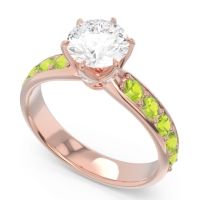 Six Prong Pave Hara Ring