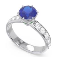 Six Prong Pave Hara Ring