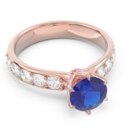 Six Prong Pave Hara Ring