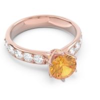 Six Prong Pave Hara Ring