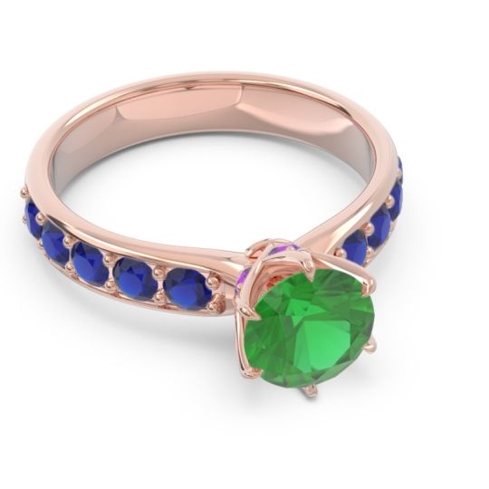 Six Prong Pave Hara Ring