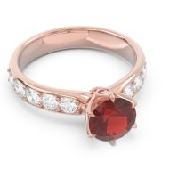 Six Prong Pave Hara Ring