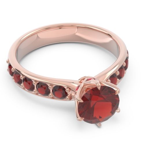 Six Prong Pave Hara Ring